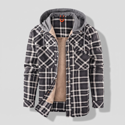 GRANTHAM HEAVY-LINED HOODED JACKET