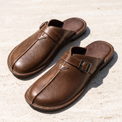RAVENSCOURT LEATHER MULES
