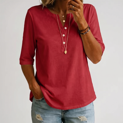 AVELINE CLASSIC O-NECK TOP