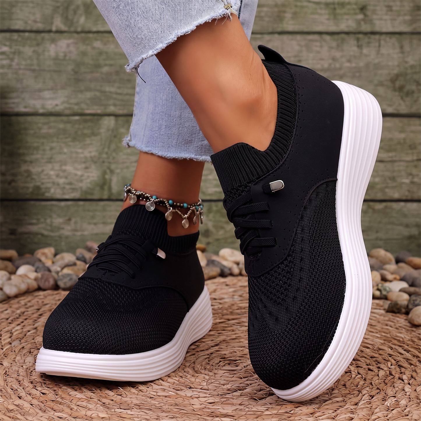 NORLEIGH NO-TIE COMFORT SHOES