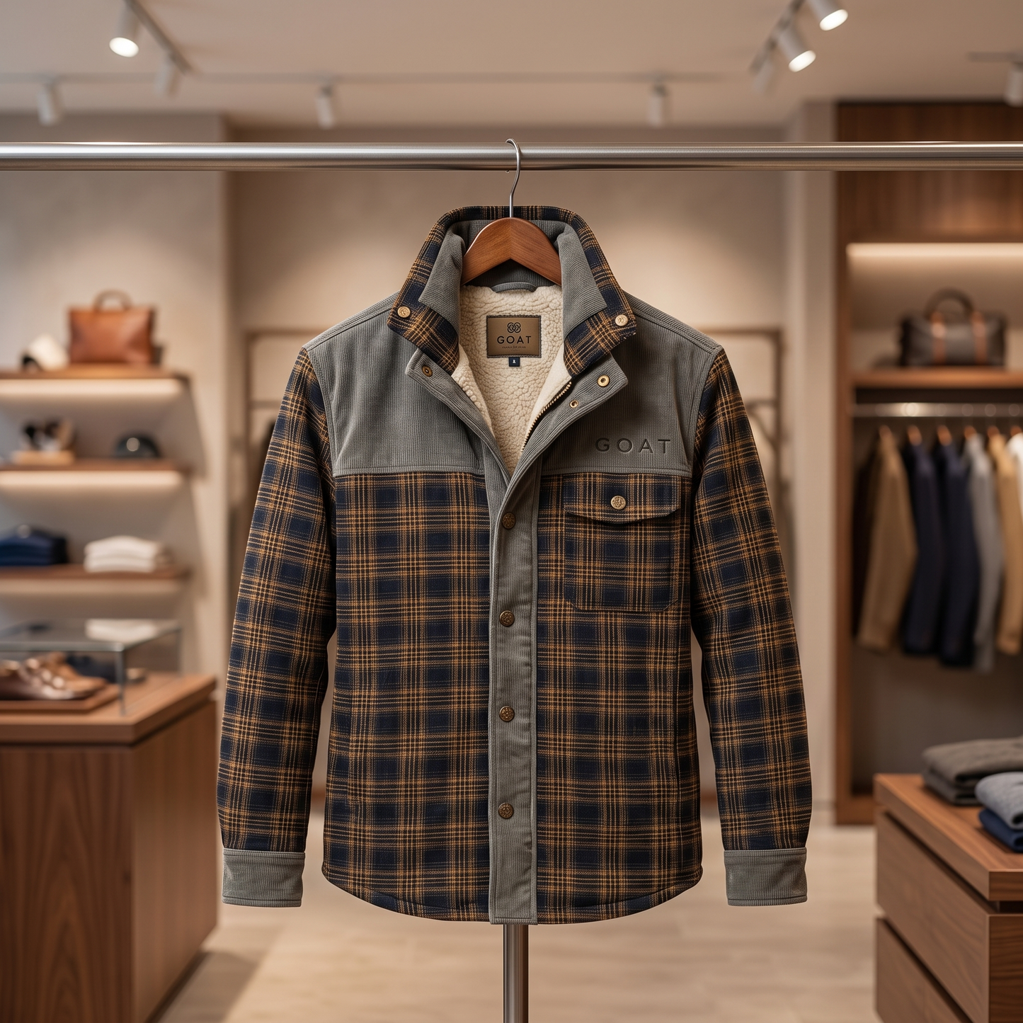RIVINGDALE FLEECE-LINED JACKET