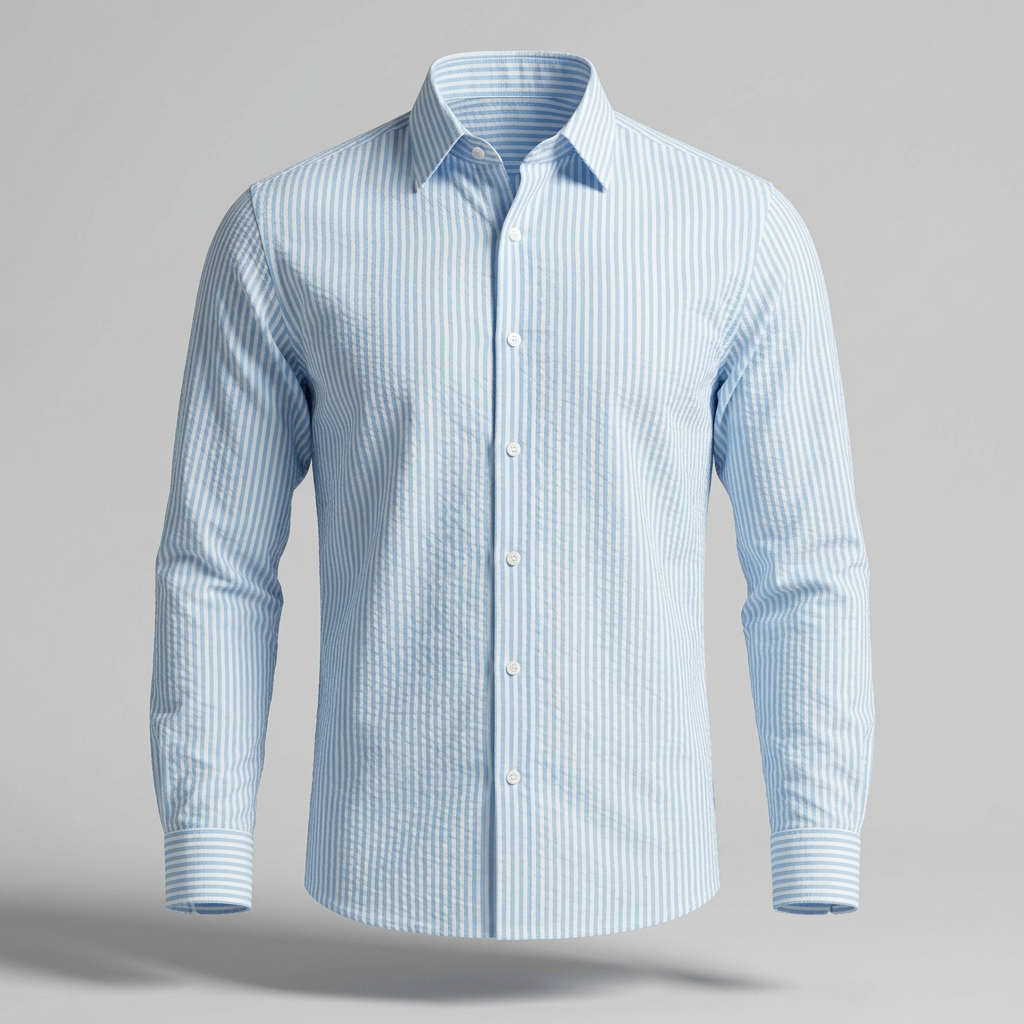 ORMSWELL STRIPED LONG-SLEEVE SHIRT