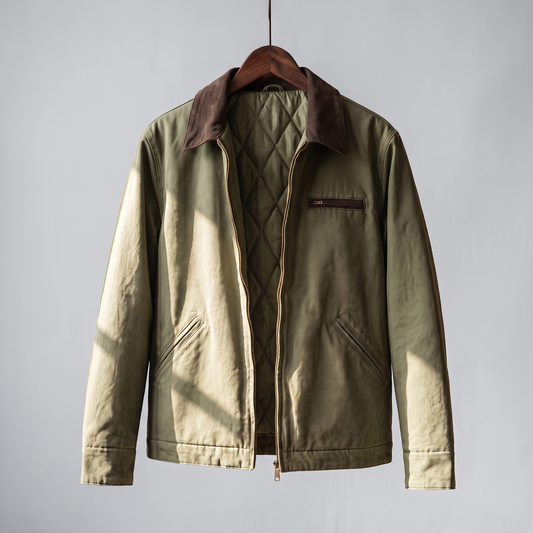 WHITLOCK COTTON ZIP JACKET