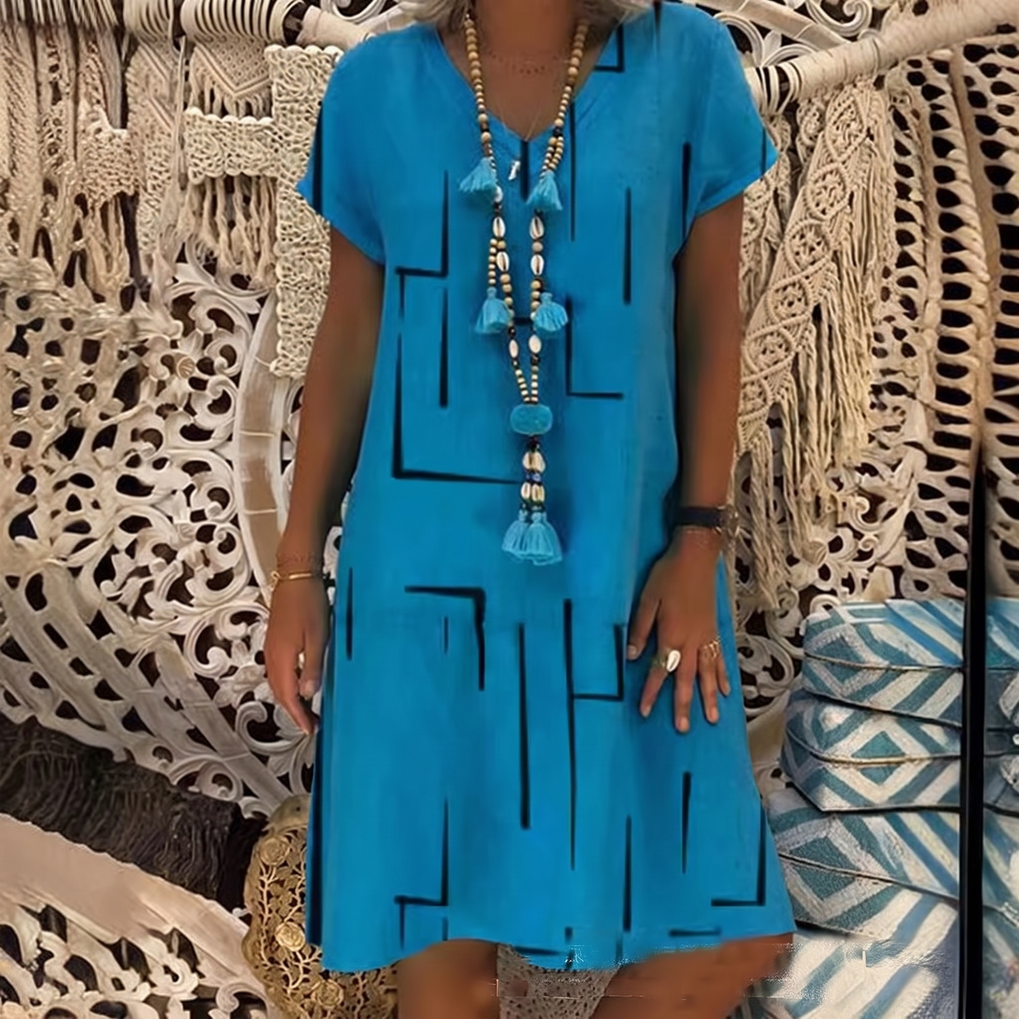 ROSETHORN EASY-WEAR DRESS