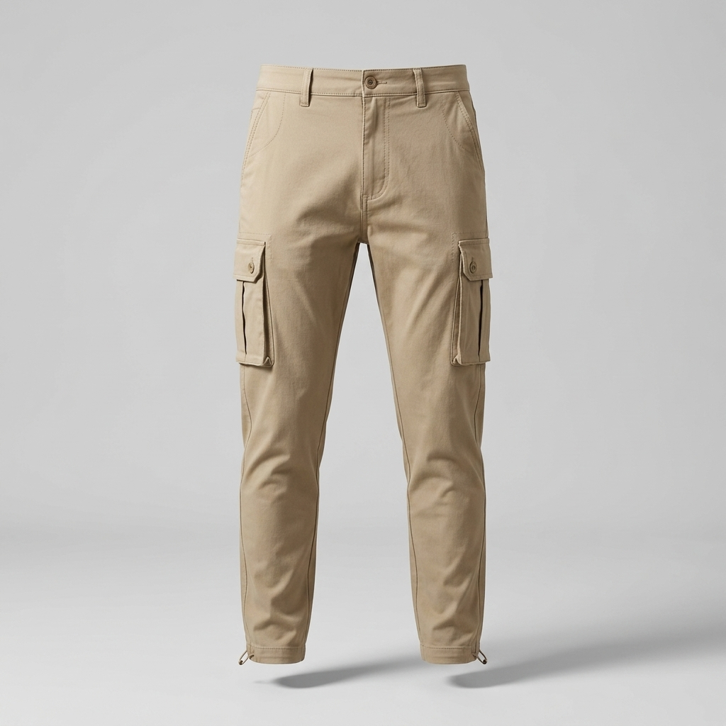 ELMSDEN PREMIUM STRETCH CARGO TROUSERS
