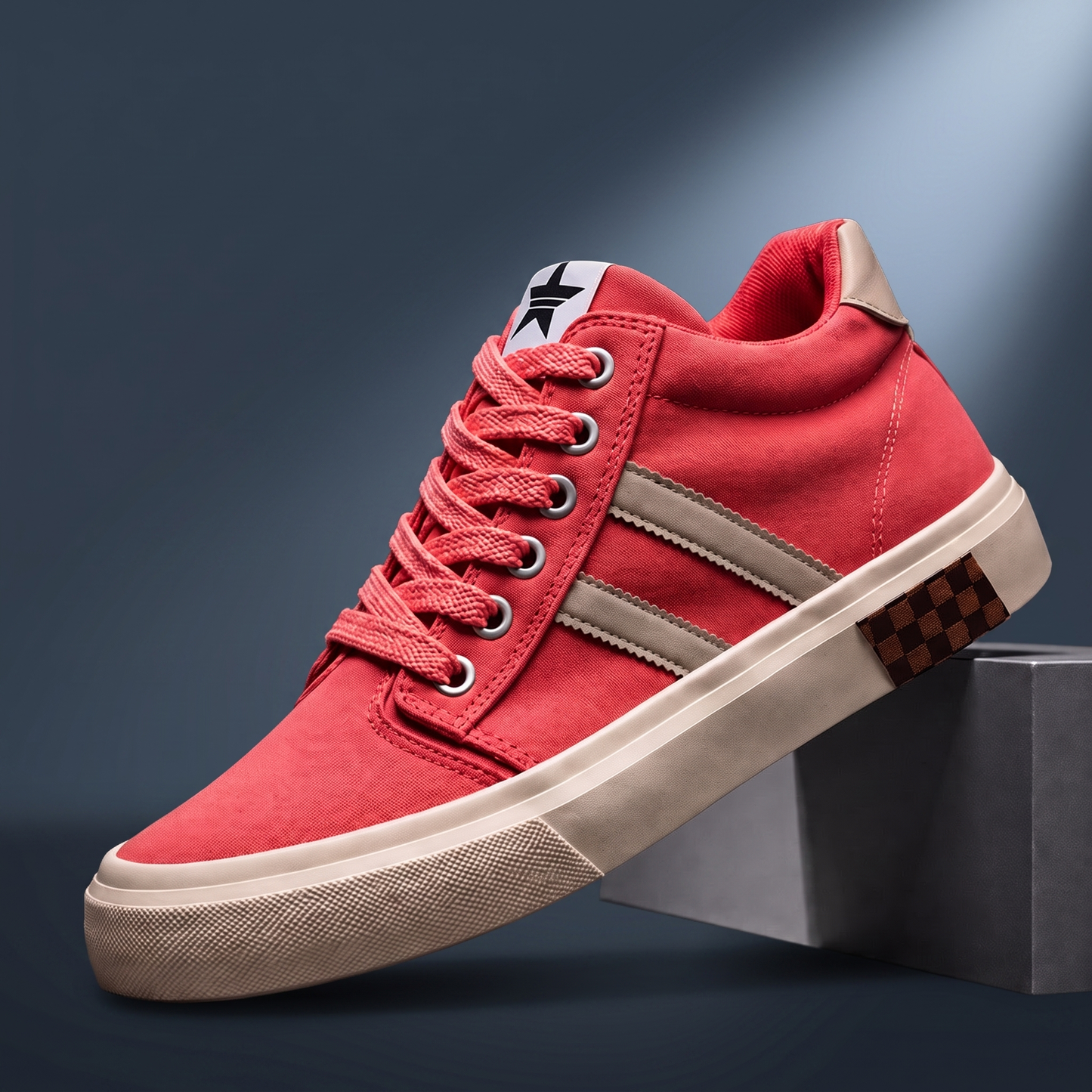 BOURNEFIELD CASUAL CANVAS TRAINERS
