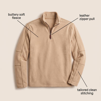 HOLLINGWORTH WARM QUARTER ZIP