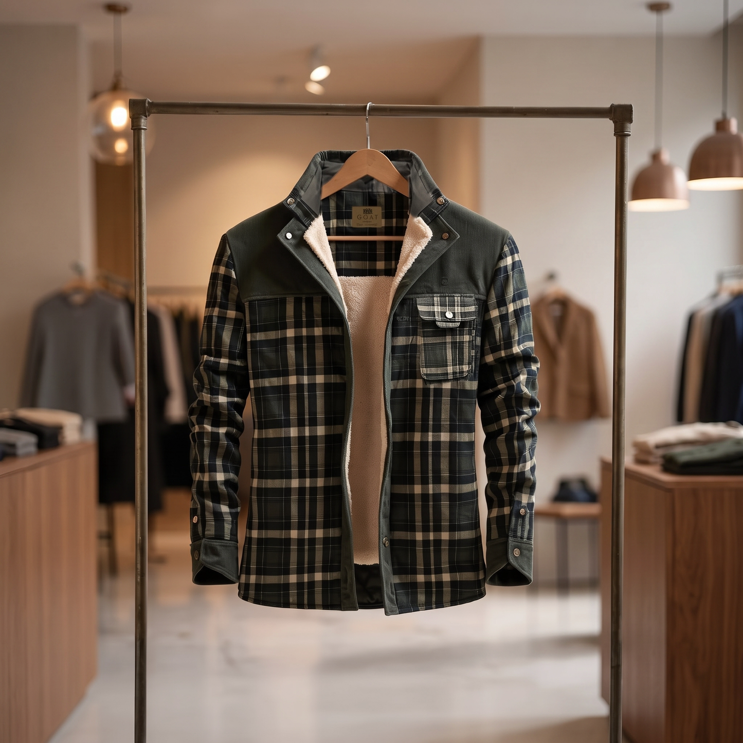 RIVINGDALE FLEECE-LINED JACKET