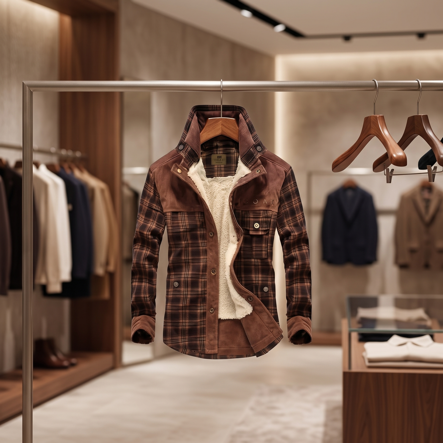 RIVINGDALE FLEECE-LINED JACKET