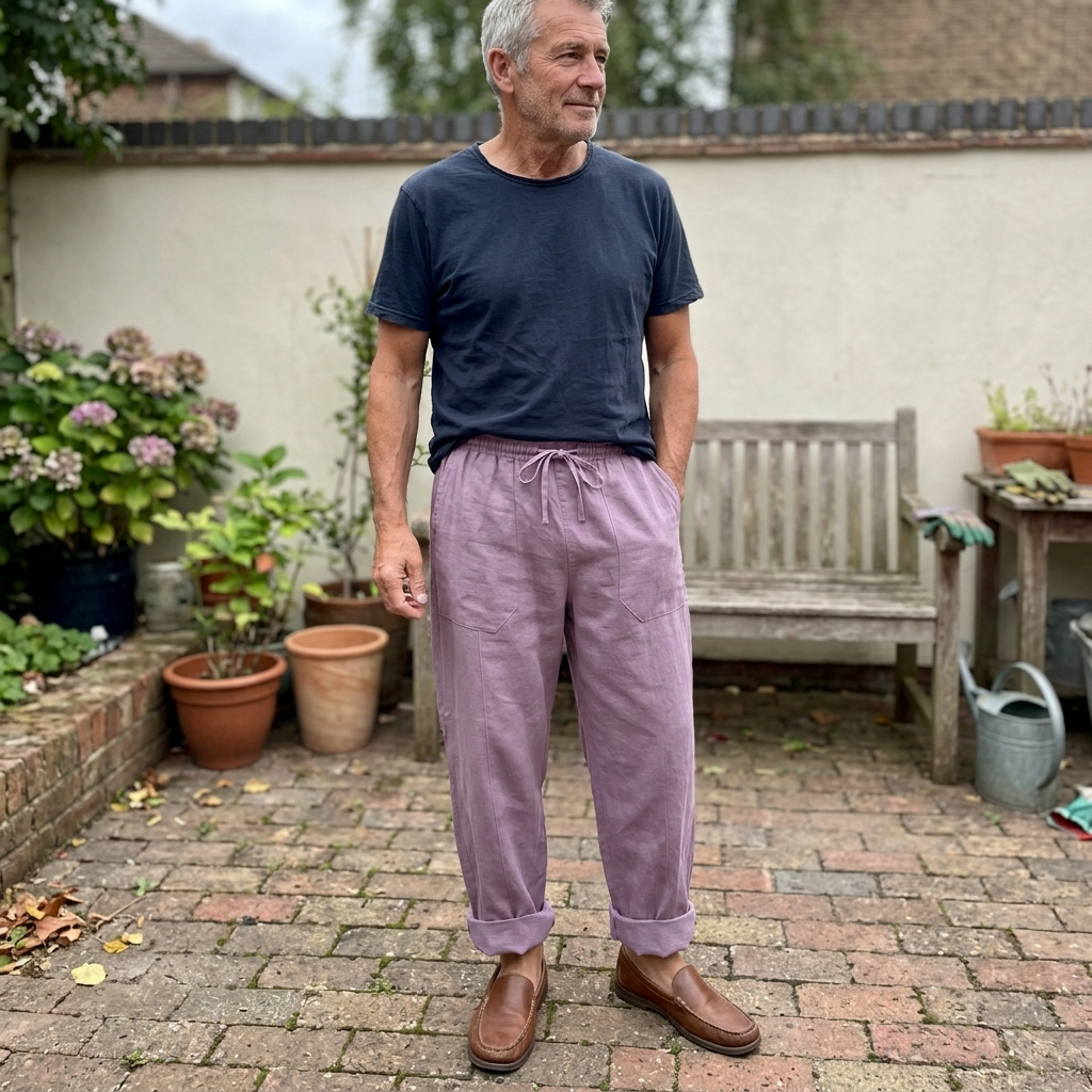 COTSBOURNE RELAXED LINEN TROUSERS