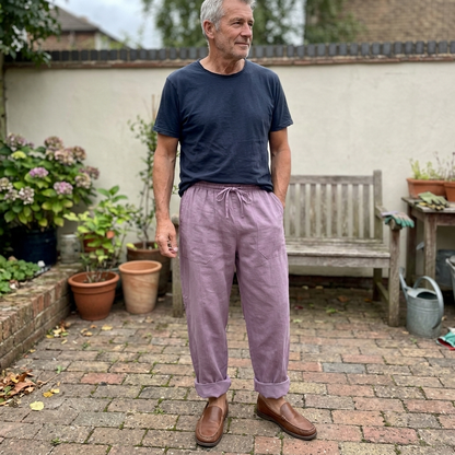 COTSBOURNE RELAXED LINEN TROUSERS