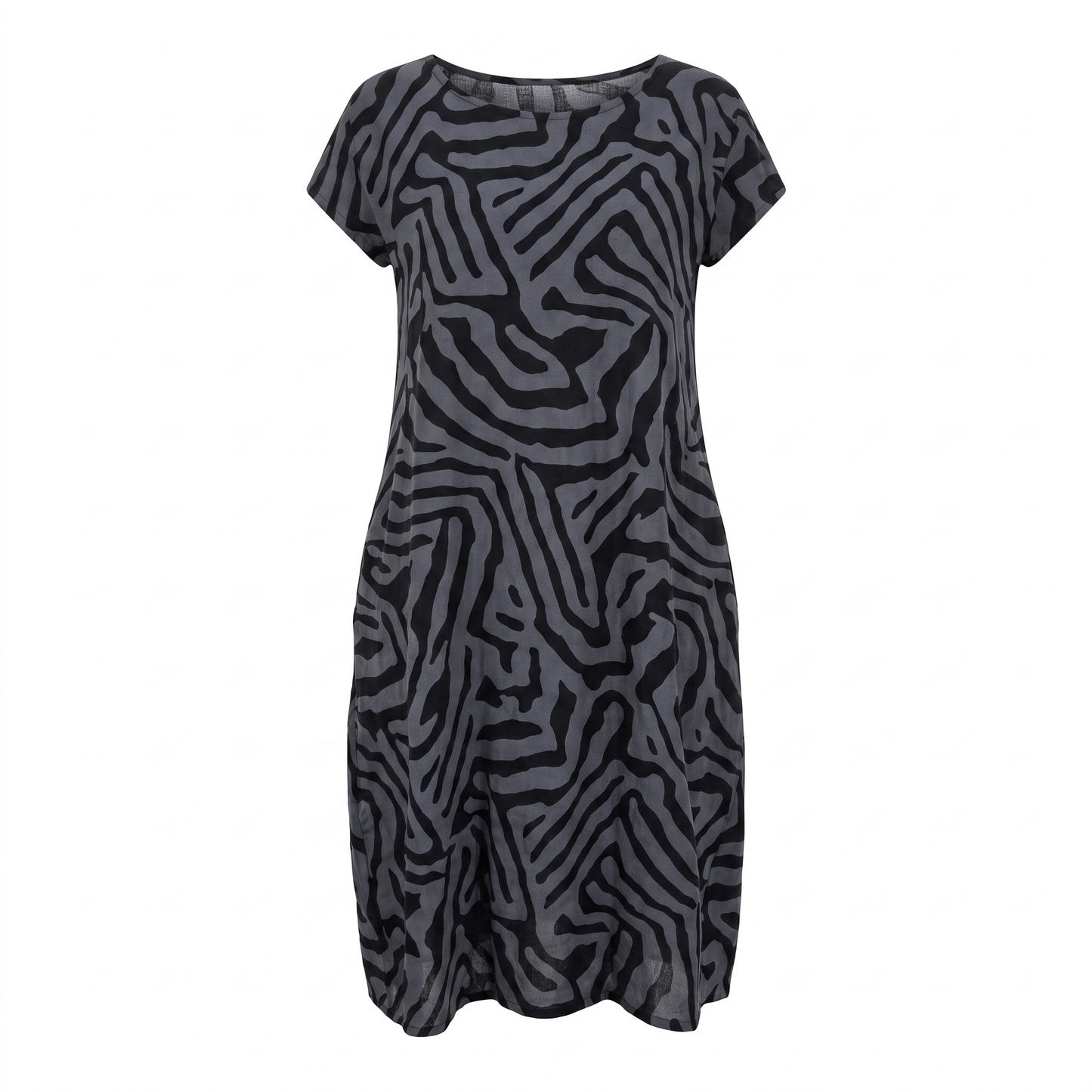 ELINORA BREEZY ROUND-NECK SUNDRESS