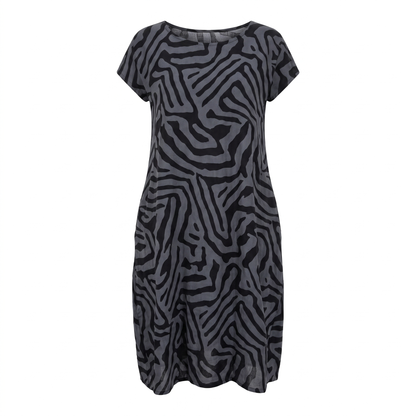 ELINORA BREEZY ROUND-NECK SUNDRESS