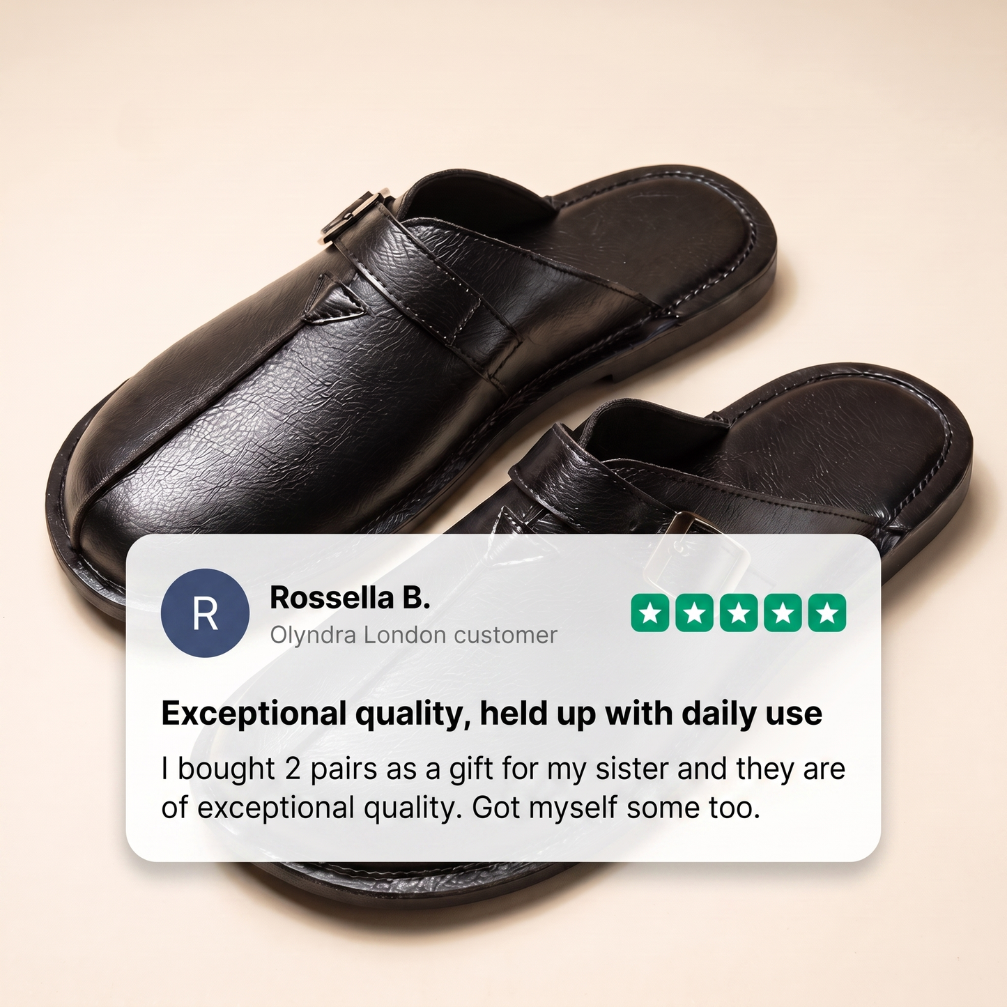 RAVENSCOURT LEATHER MULES