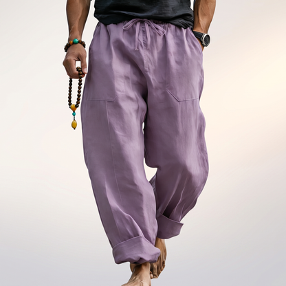 COTSBOURNE RELAXED LINEN TROUSERS