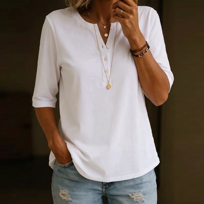 AVELINE CLASSIC O-NECK TOP