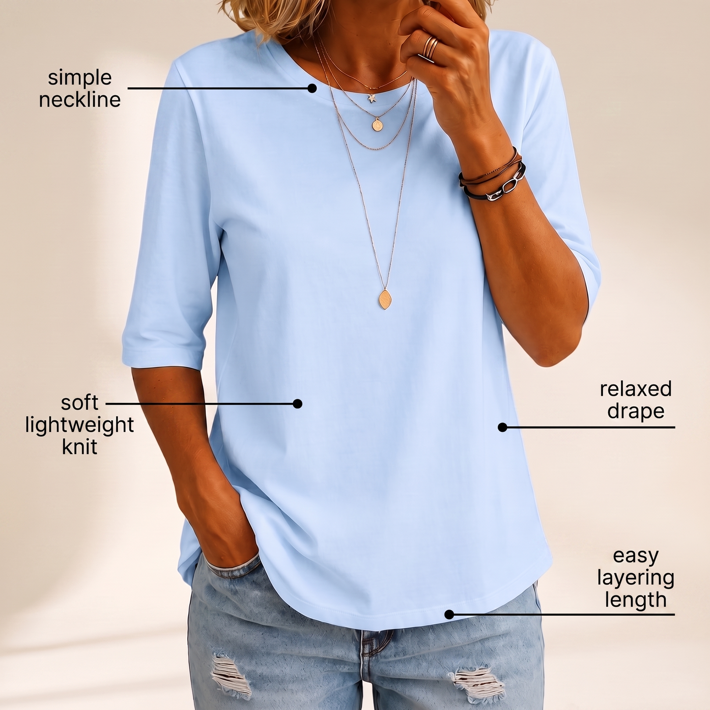 MARLOWE EVERYDAY COMFORT TOP