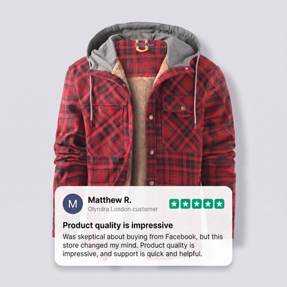 GRANTHAM HEAVY-LINED HOODED JACKET
