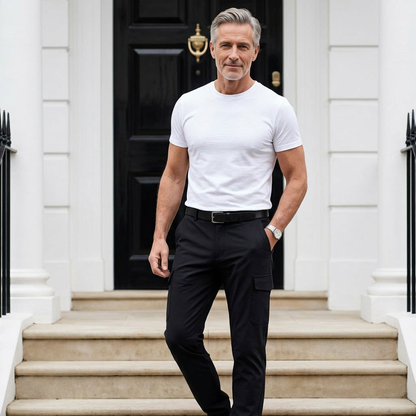 ELMSDEN PREMIUM STRETCH CARGO TROUSERS