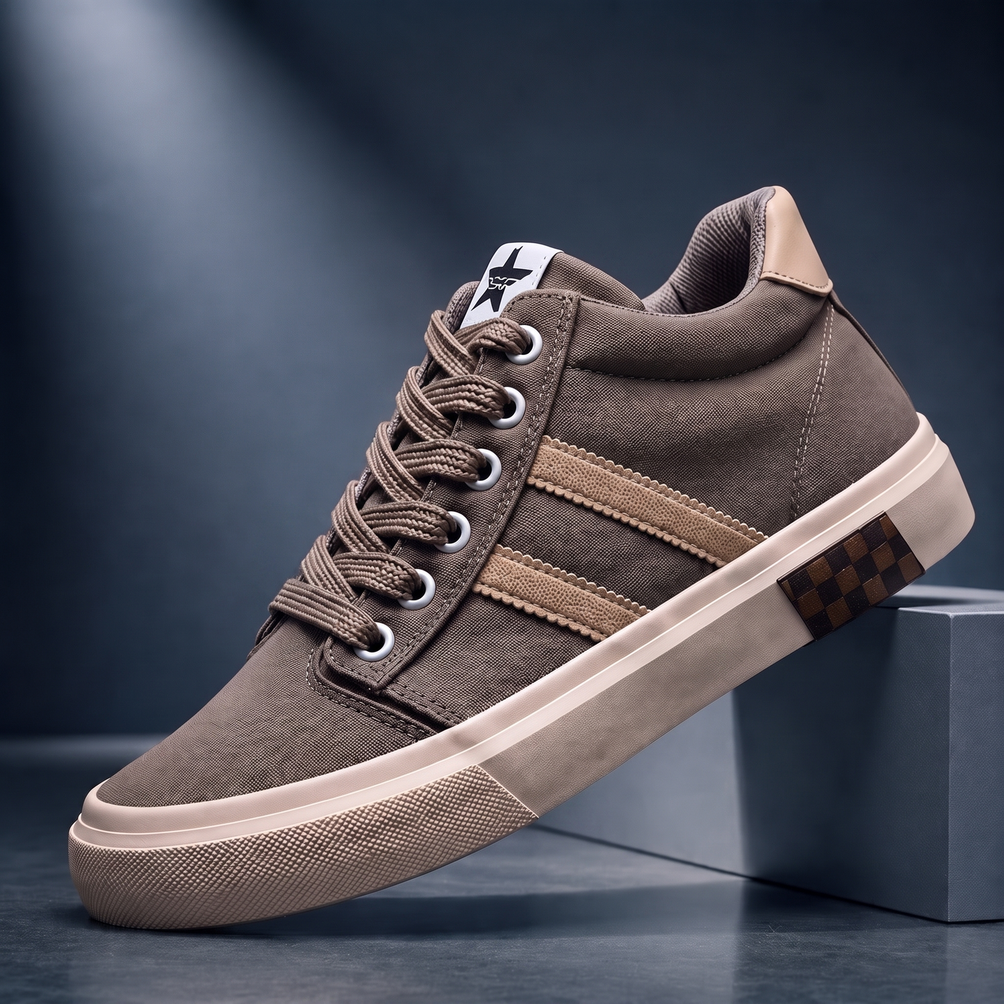 BOURNEFIELD CASUAL CANVAS TRAINERS