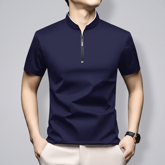 MONTAGUE PREMIUM HALF-ZIP POLO