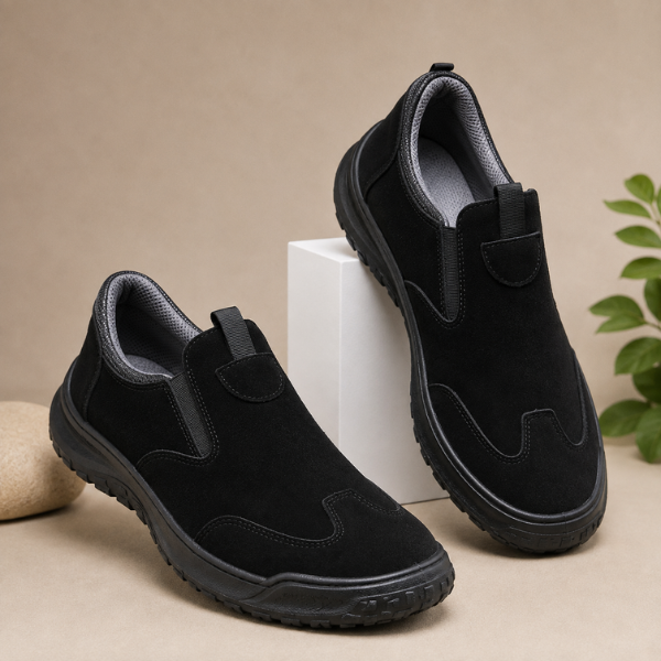 CUSHIONED WALKING SLIP-ONS