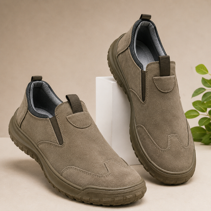 CUSHIONED WALKING SLIP-ONS