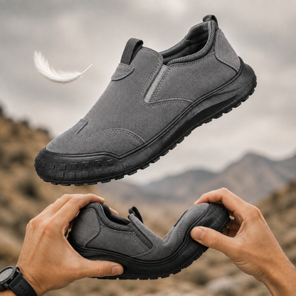 CUSHIONED WALKING SLIP-ONS