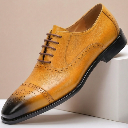 HUXLEY PREMIUM LEATHER LACE-UPS