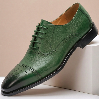 HUXLEY PREMIUM LEATHER LACE-UPS