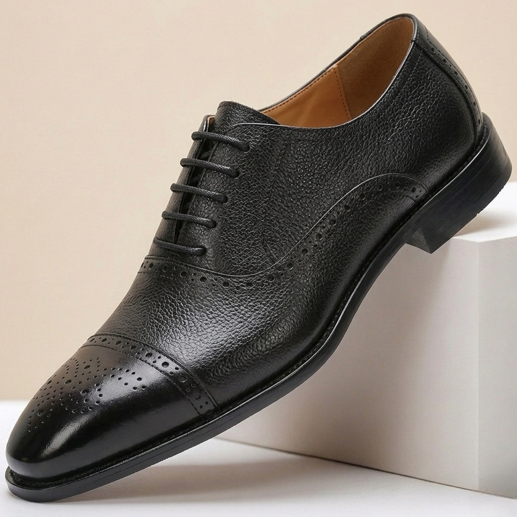 HUXLEY PREMIUM LEATHER LACE-UPS