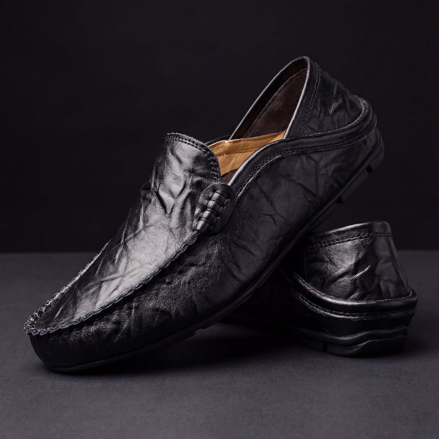 HENRY LEATHER LOAFERS