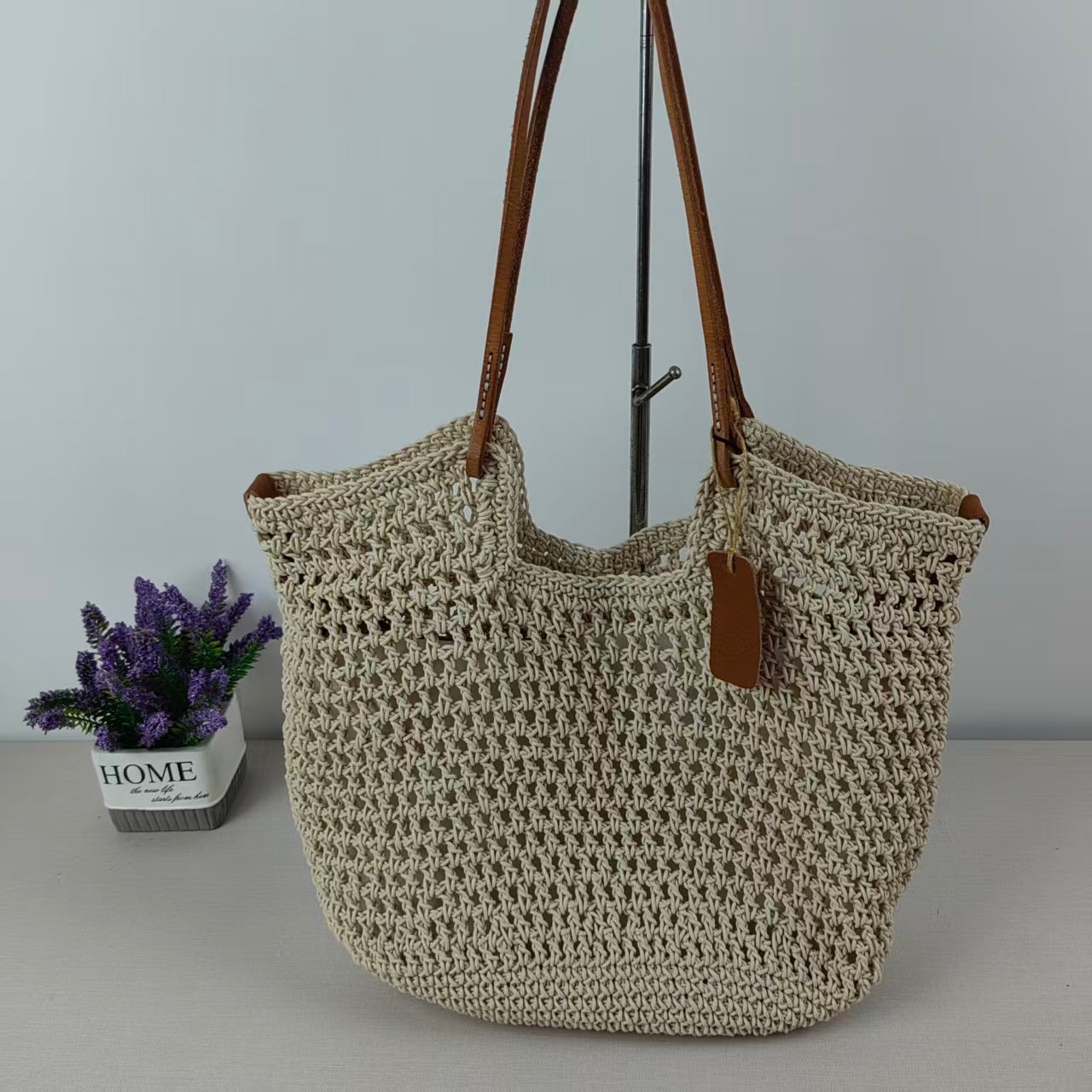 CLARA HANDWOVEN TOTE BAG