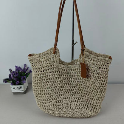 CLARA HANDWOVEN TOTE BAG