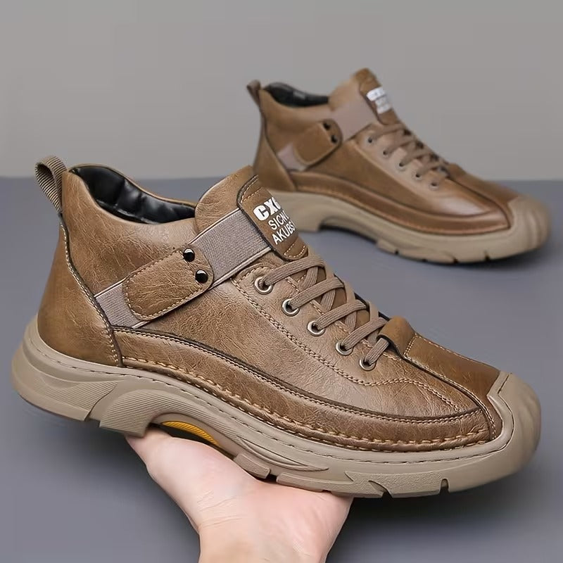 GRIFFIN LEATHER BOOTS