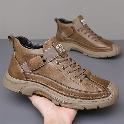 GRIFFIN LEATHER BOOTS