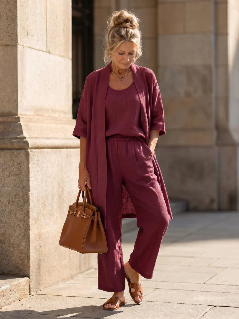 IMOGEN LIGHTWEIGHT CARDIGAN SET