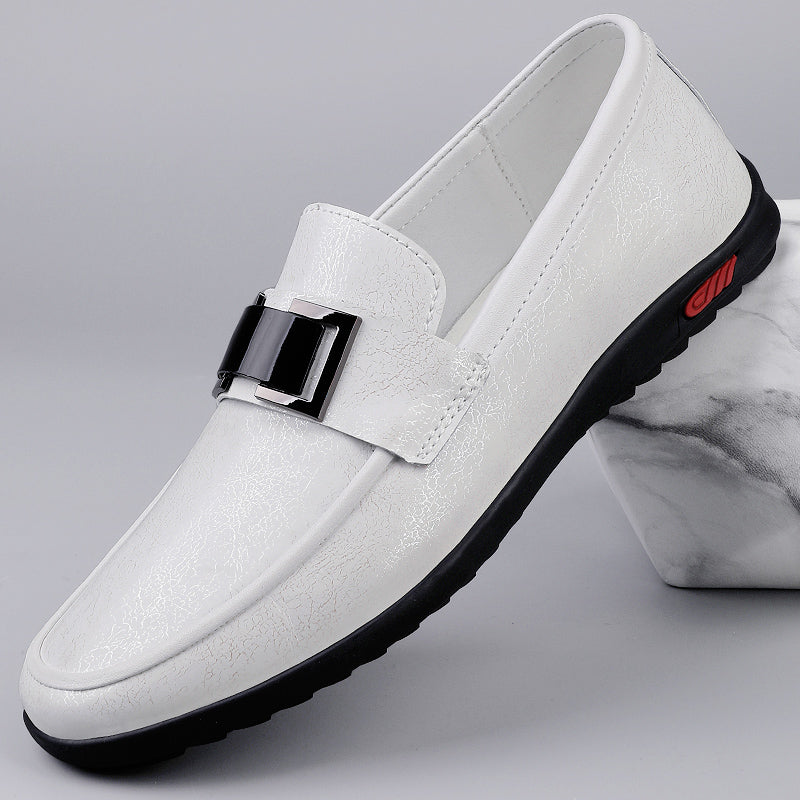 MIDHURST BUCKLE SLIP-ON SHOES