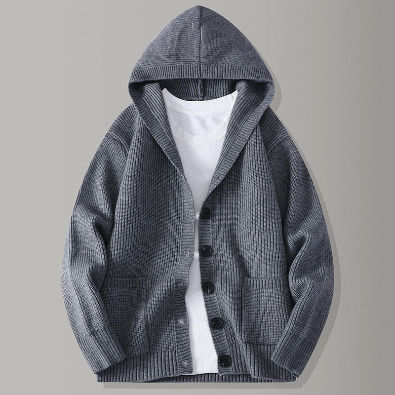 KENDAL HOODED CARDIGAN