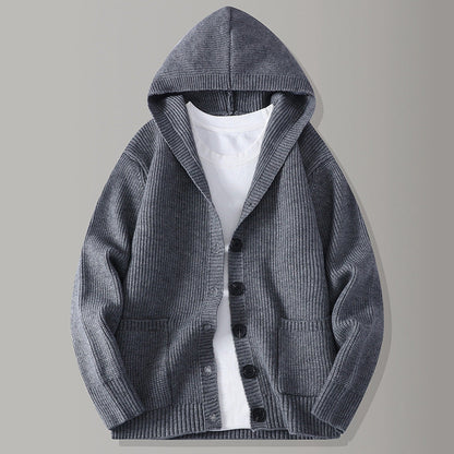 KENDAL HOODED CARDIGAN