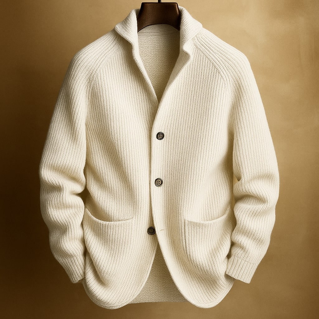 ALDRIC RIBBED CARDIGAN
