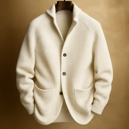 ALDRIC RIBBED CARDIGAN