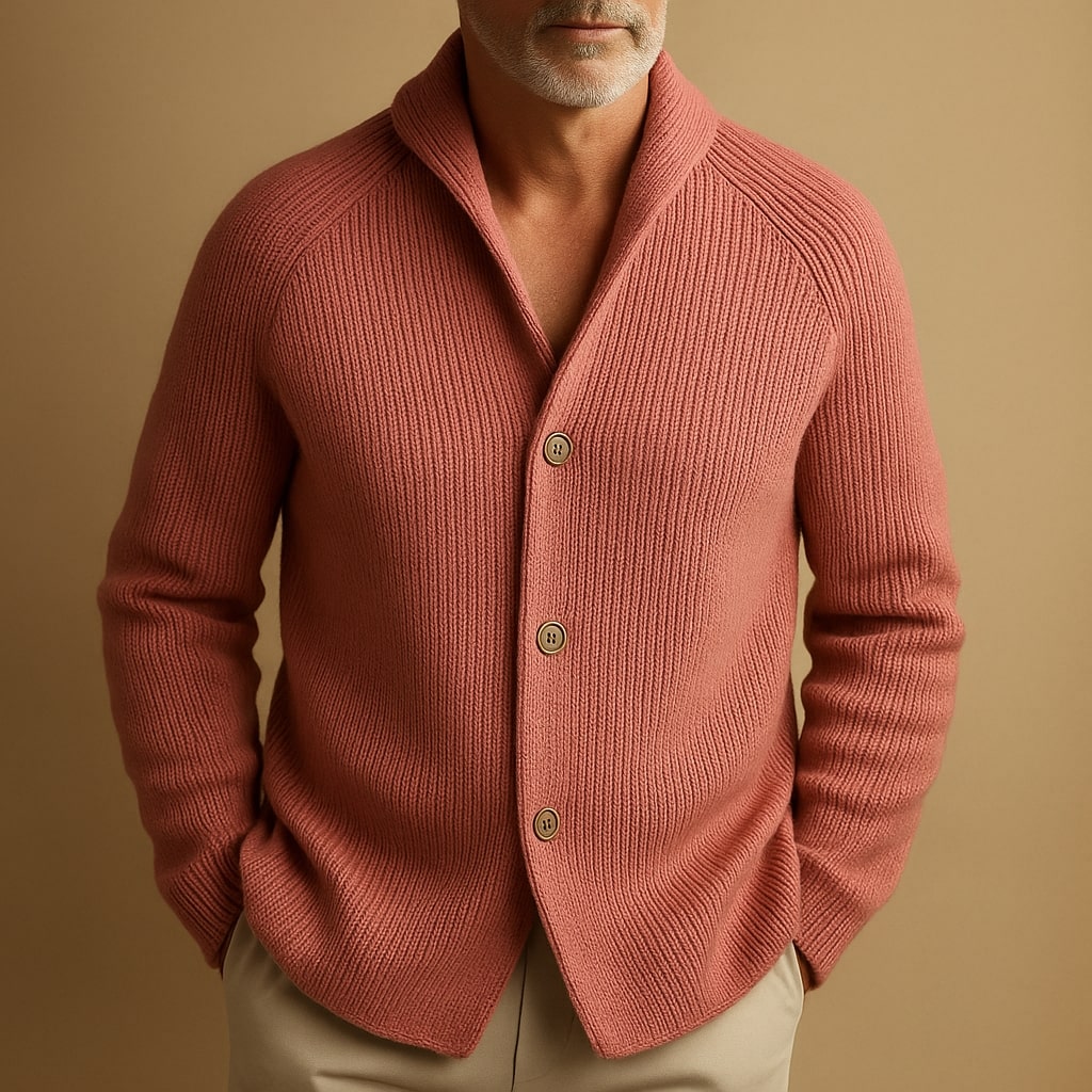 ALDRIC RIBBED CARDIGAN