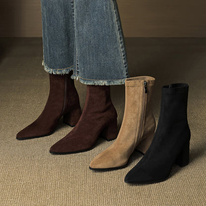 SIENNA SUEDE BOOTS