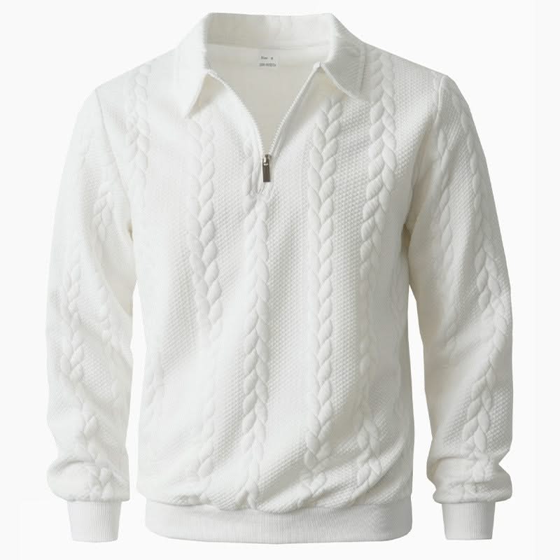 MARION ELEGANT ZIP POLO