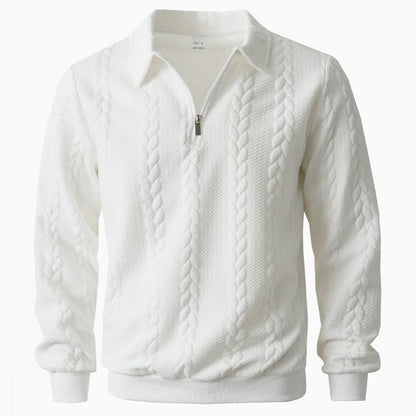 MARION ELEGANT ZIP POLO