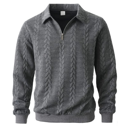 MARION ELEGANT ZIP POLO