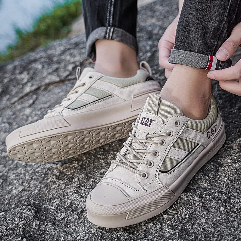 METROSTRIDE LEATHER TRAINERS