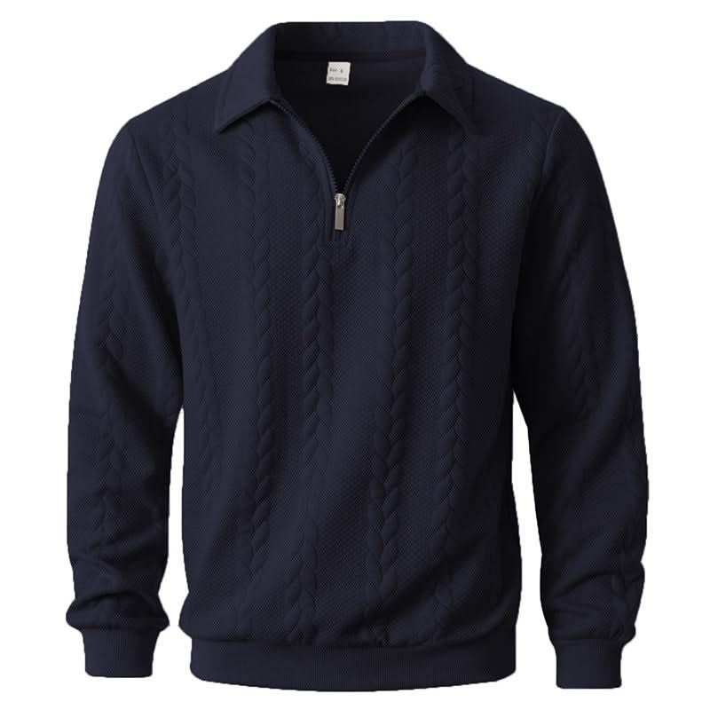 MARION ELEGANT ZIP POLO