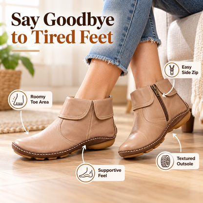 FOLD-OVER CUFF WALKING BOOTS